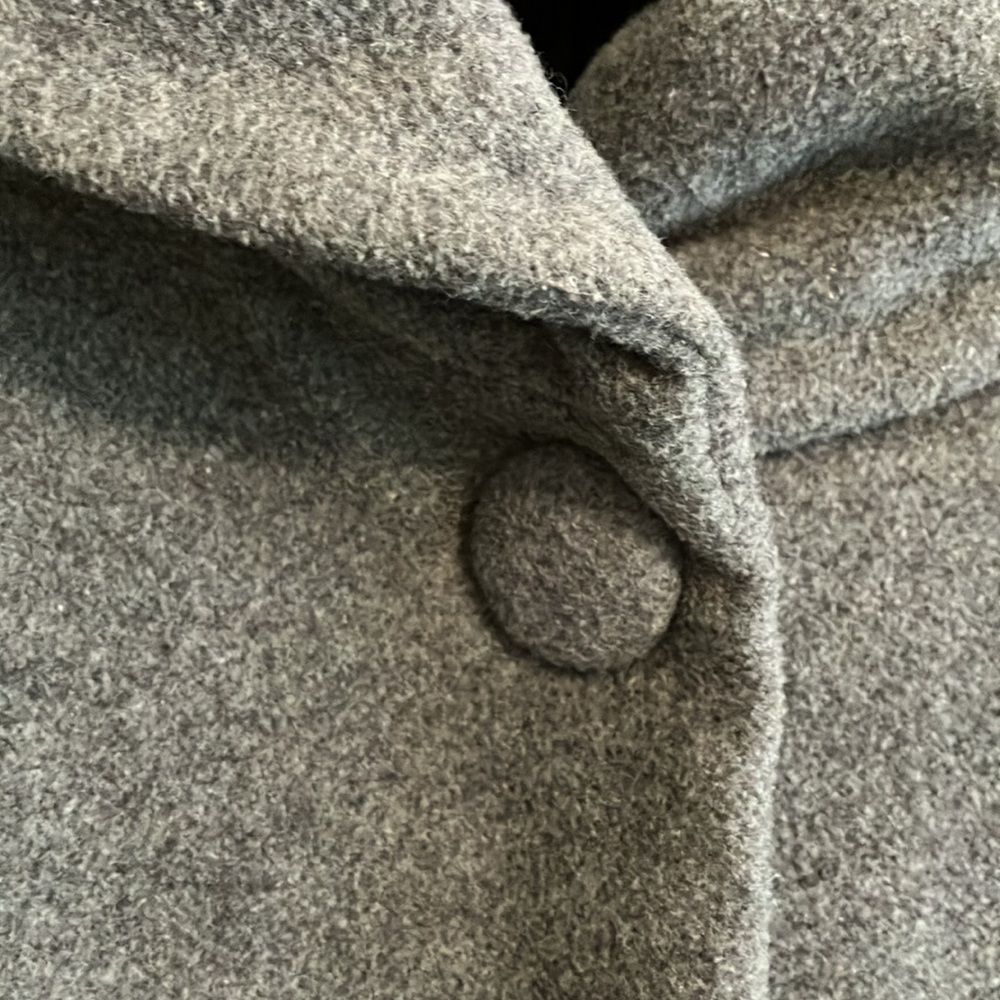 Mariposa gray wool coat size 6 From Austria - Picture 2 of 14